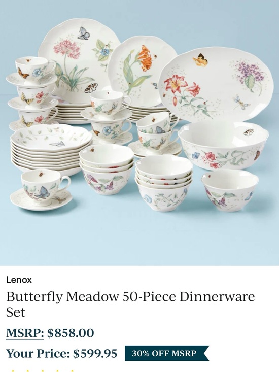 Lenox Other - Lenox Butterfly Set New